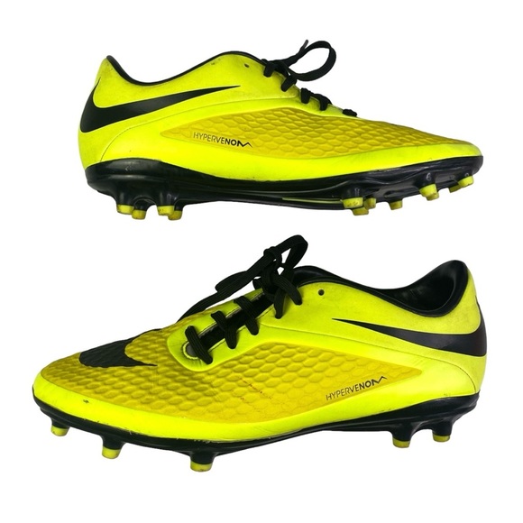 Nike Hypervenom Phelon FG Yellow Soccer Cleats Football Boots 599730-700 Men 7.5 - Picture 7 of 10